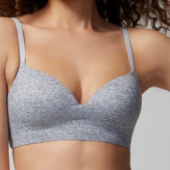 Soma Enbliss Wireless Bra 40DD NWOT Black/Heather LOT 2 - Picture 2 of 7